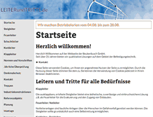 Tablet Screenshot of leiterundtritte.de